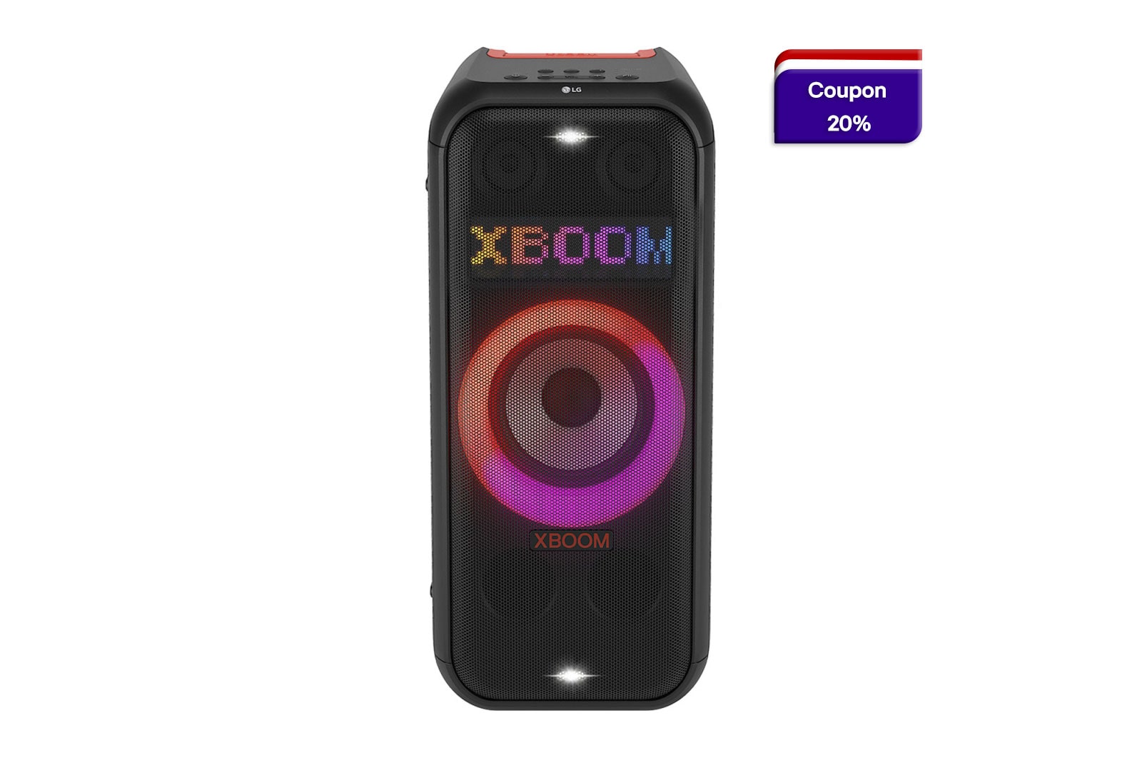 LG XBOOM XL7S | Enceinte Bluetooth Puissante | 250W | Jusqu'à 20h d'autonomie | IPX4 | Eclairage à Pixels LG XBOOM XL7S | Enceinte Bluetooth Puissante | 250W | Jusqu'à 20h d'autonomie | IPX4 | Eclairage à Pixels